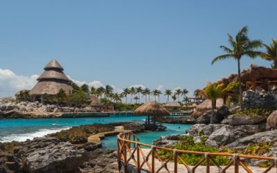 panoramic view of xcaret park, Cancun