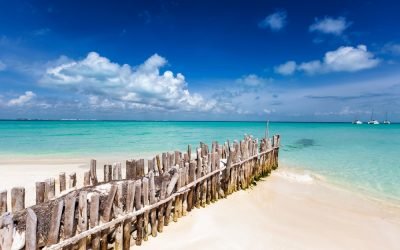 Playa en Isla Mujeres, México