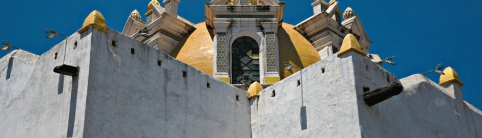 Panoramic view of Chignahuapan church