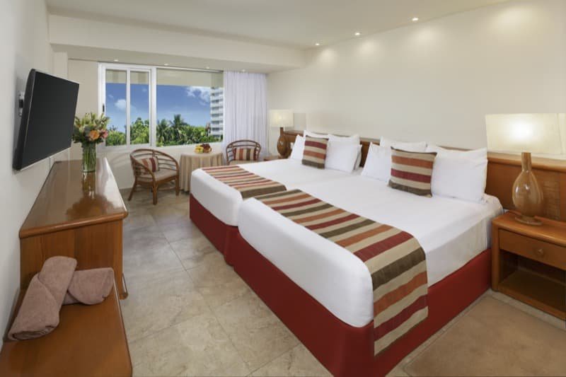 Habitacion Standard con hermosa vista en hotel Oasis Palm