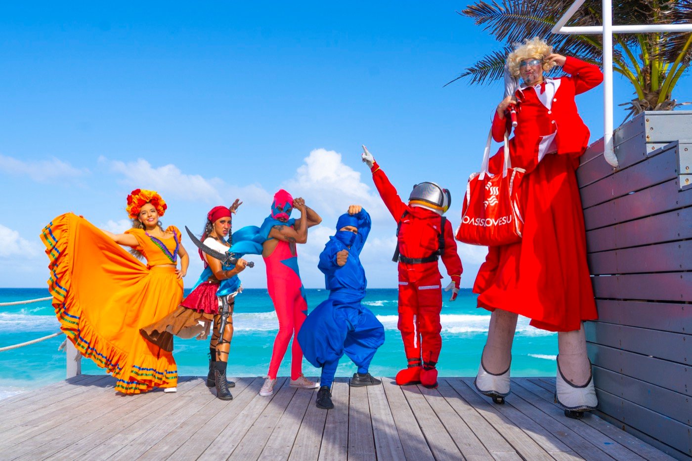 Entretenimiento en Hotel Grand Oasis Cancun