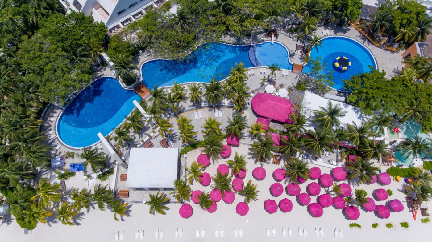 Foto Panoramica del Hotel Oasis Palm