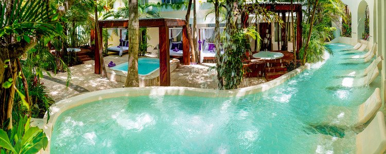 Toallas para Spa en Hotel Oasis Palm