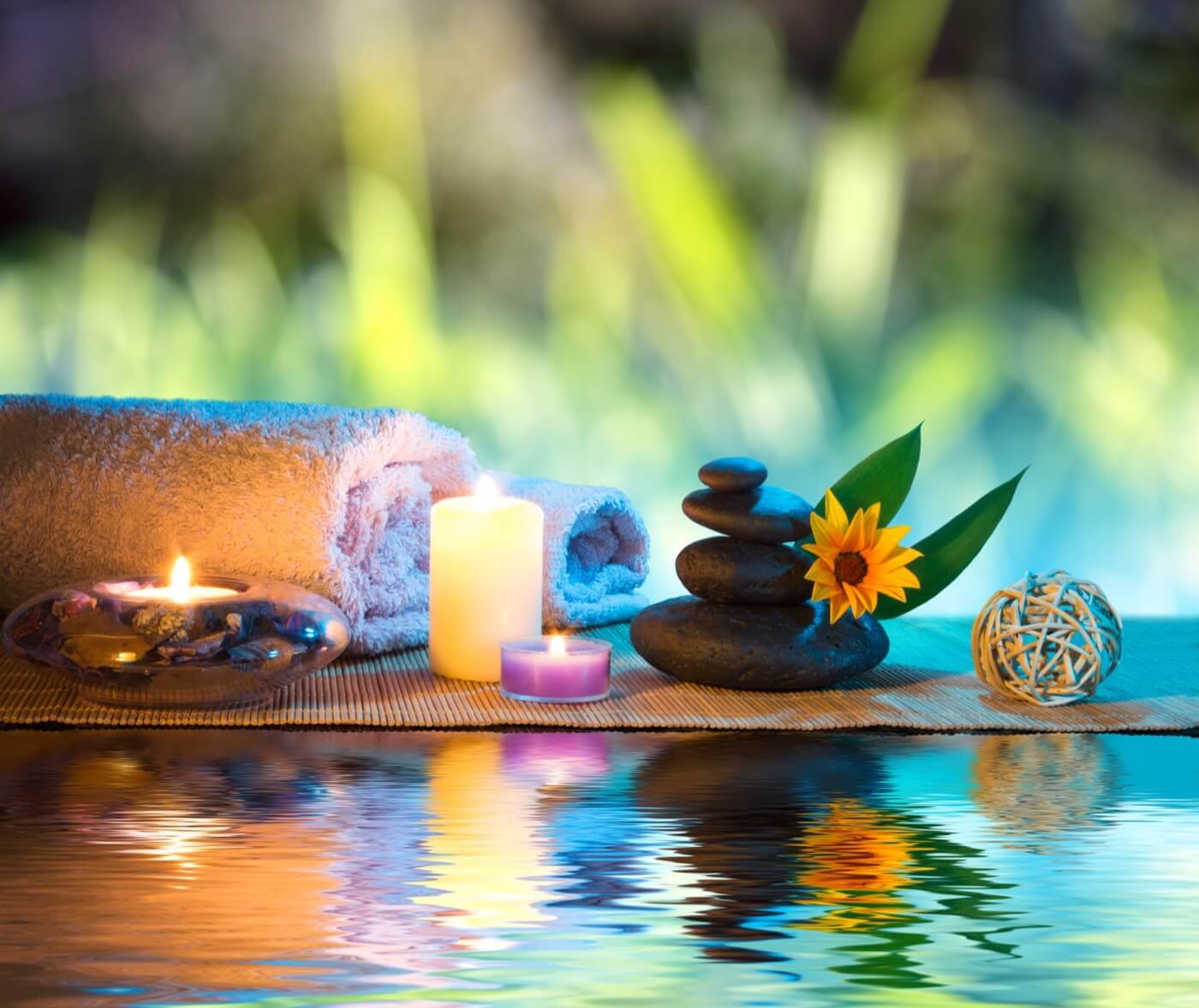 Toallas para Spa en Hotel Oasis Palm