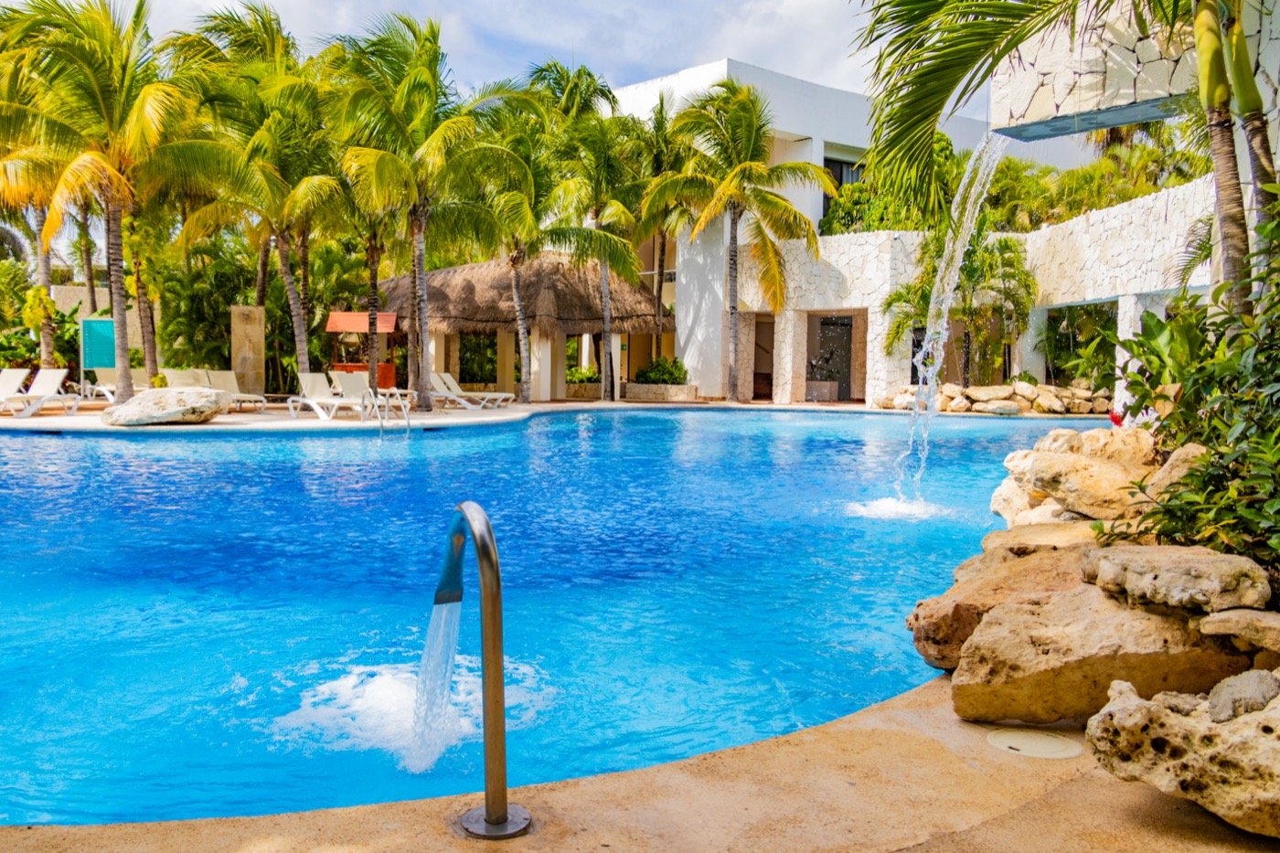 Alberca en Hotel Grand Oasis Tulum Riviera