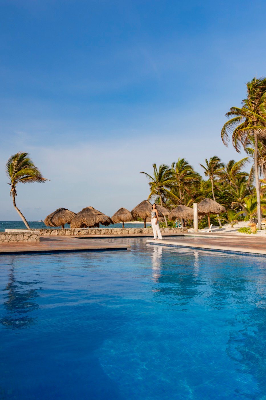 Alberca en Hotel Grand Oasis Tulum Riviera