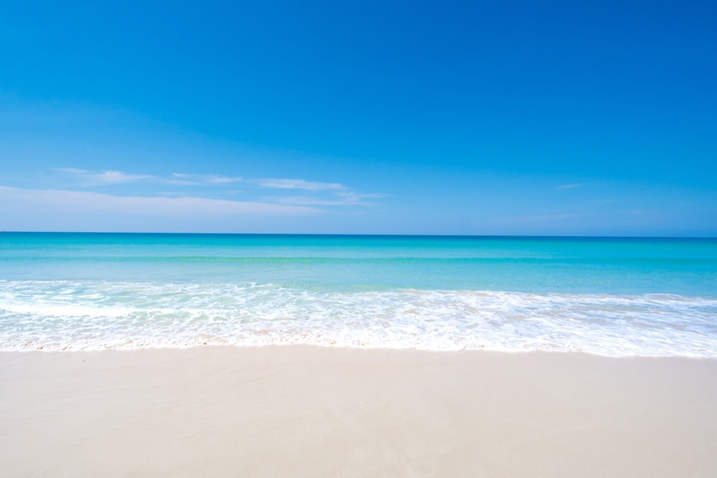 Playa frente a Hotel Grand Oasis Tulum